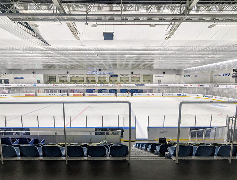 写真：東スタンド 見切れ席からの眺め